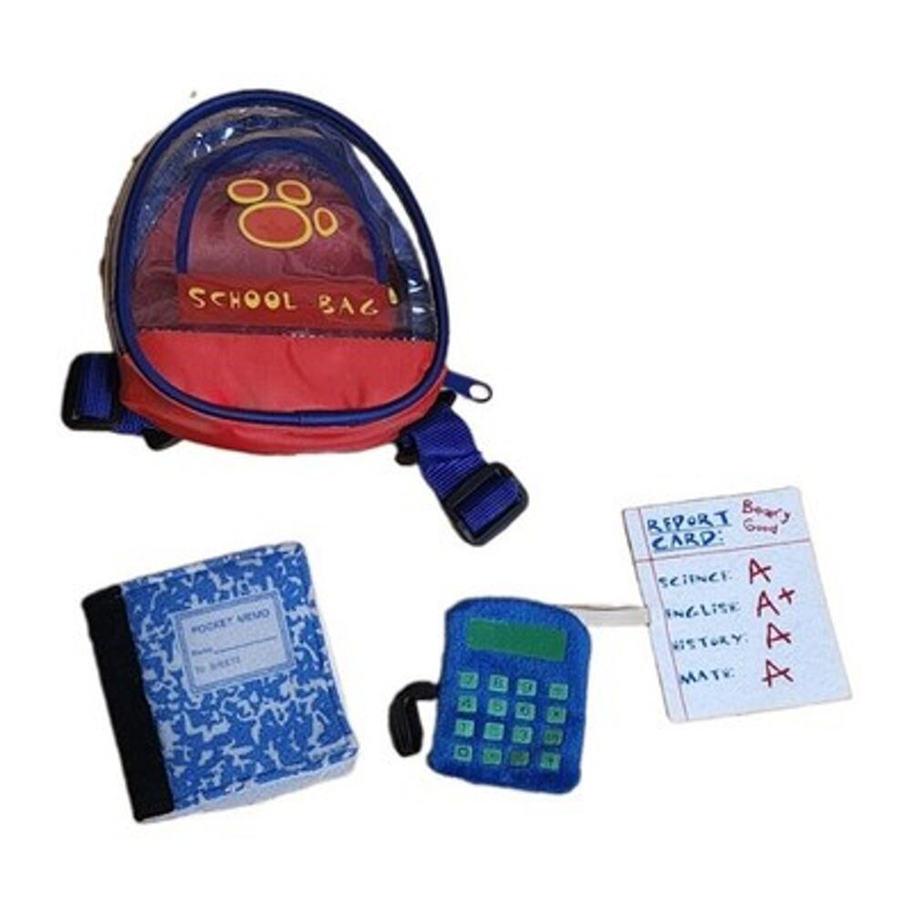 Build-a-Bear Workshop Accessories: PACK NOTEBOOK CALCULATOR Report Card
